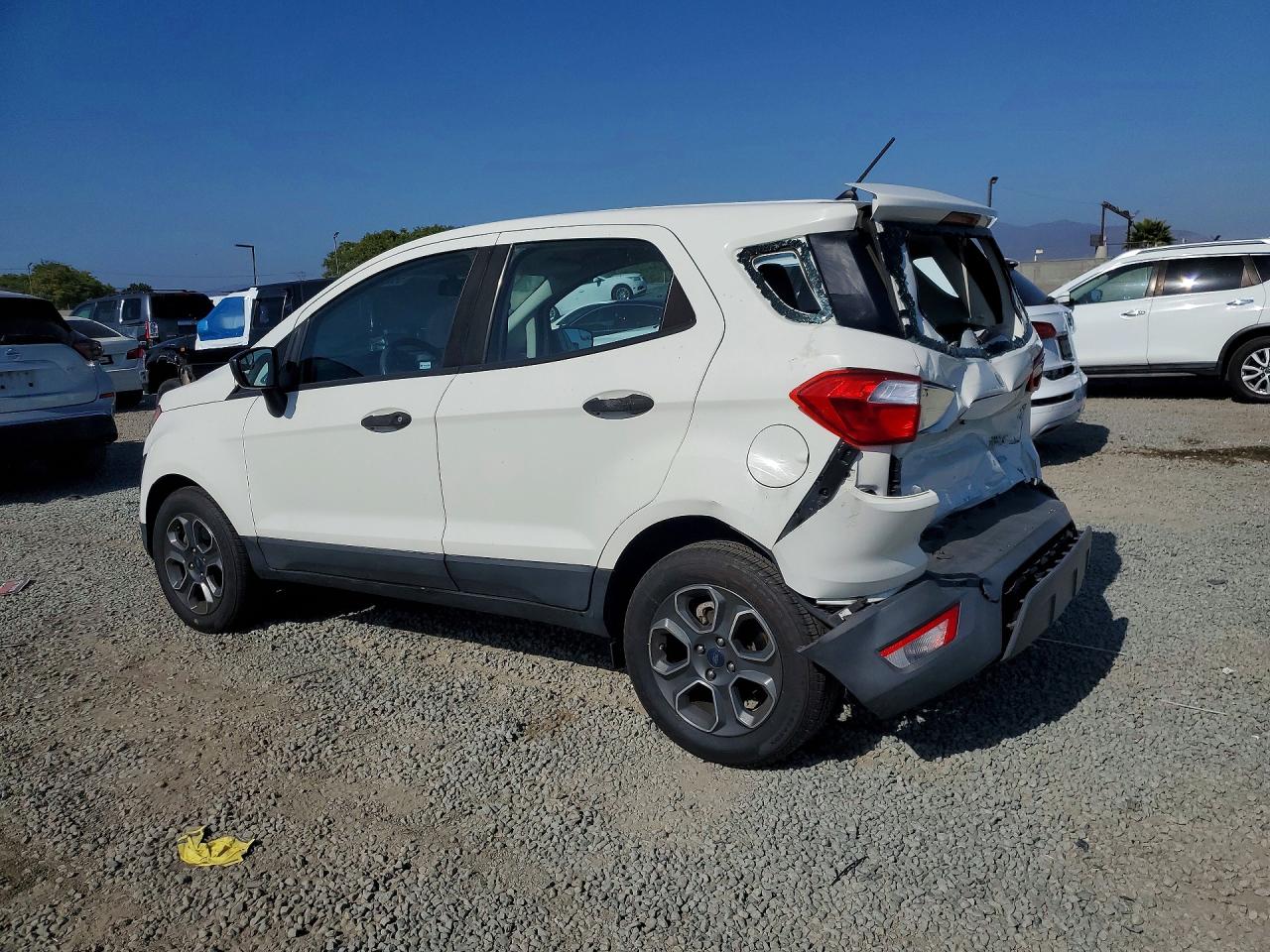 2018 Ford Ecosport S Белый vin: MAJ3P1RE4JC234998