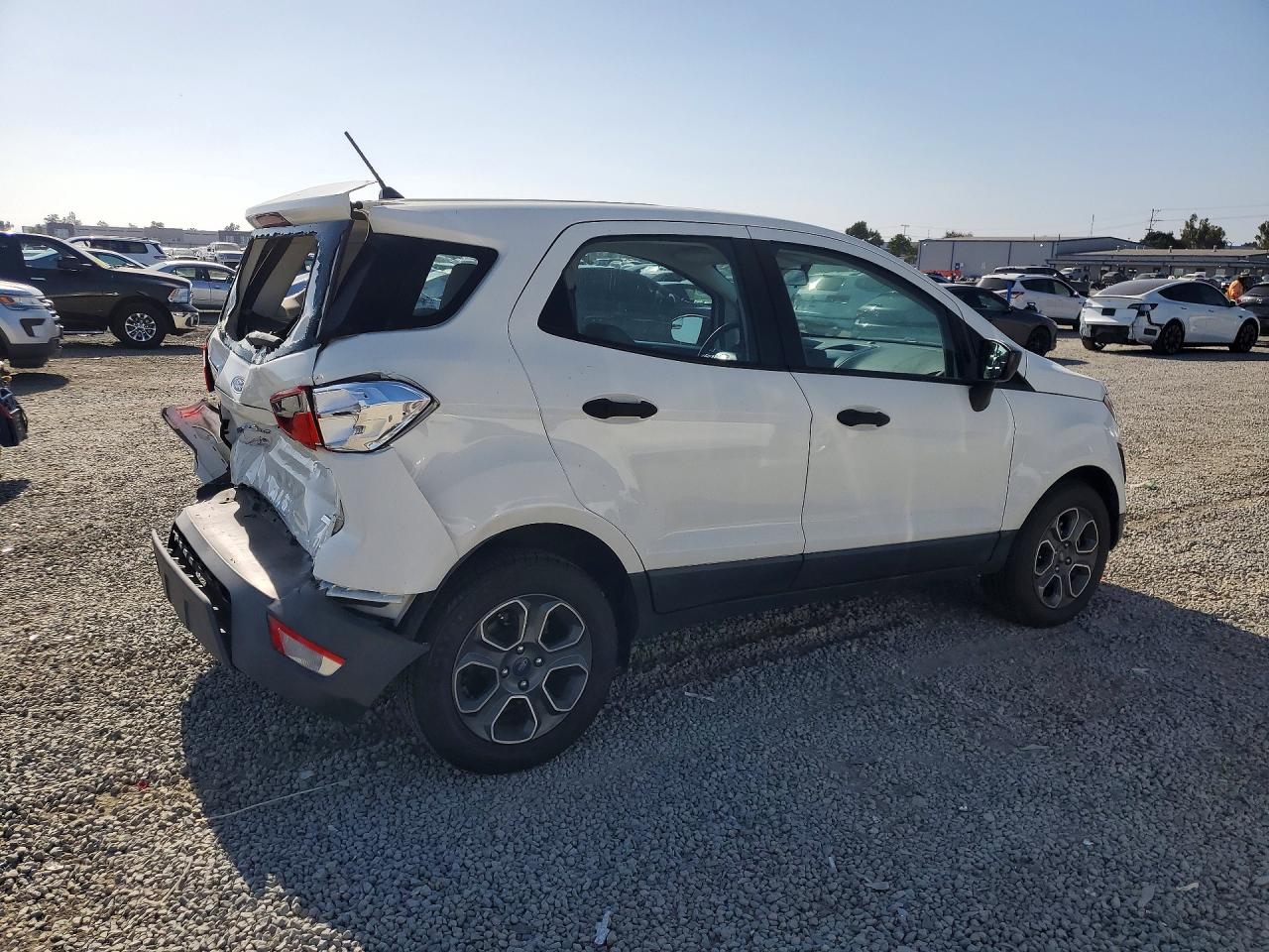 2018 Ford Ecosport S Белый vin: MAJ3P1RE4JC234998