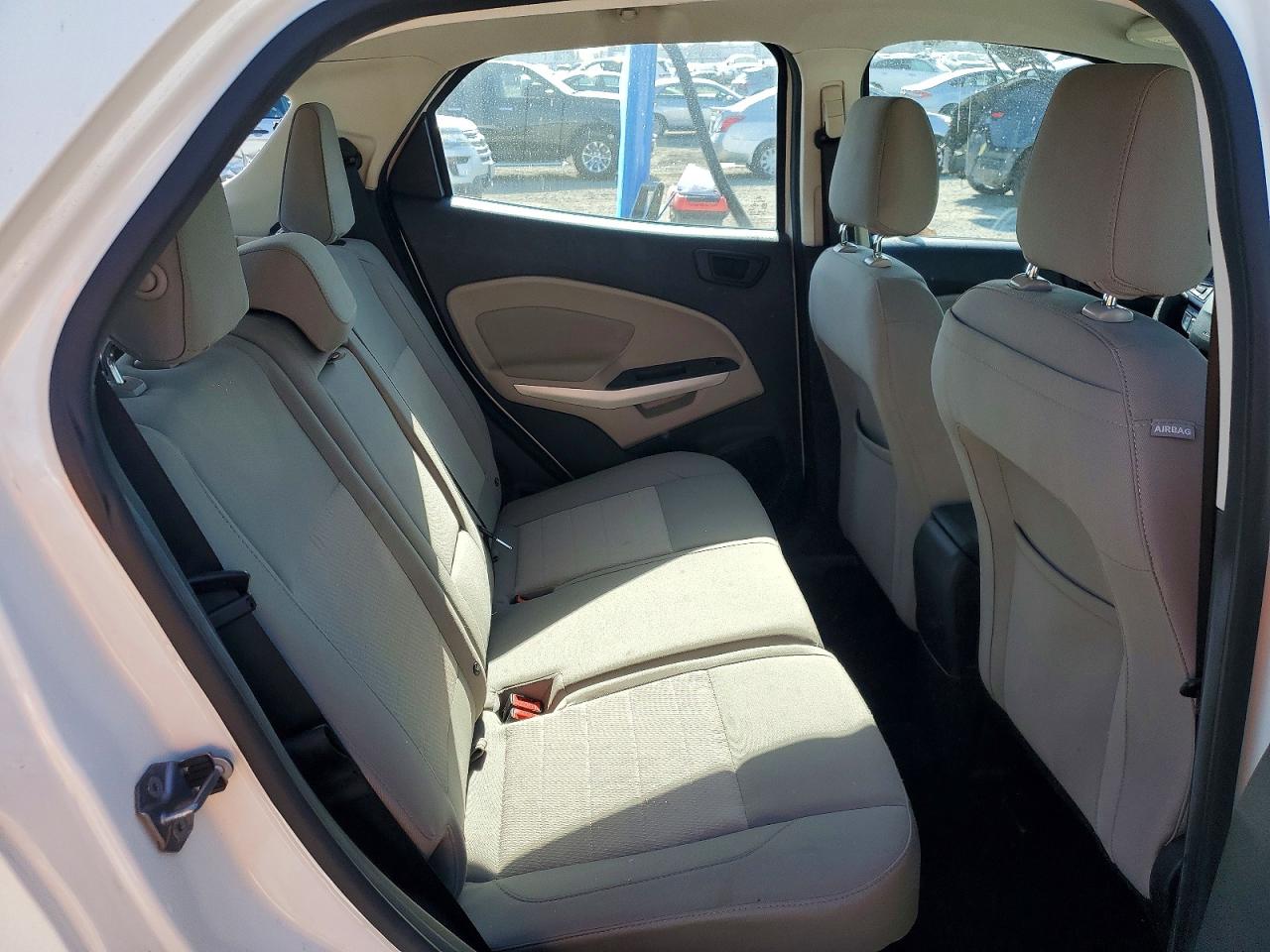 2018 Ford Ecosport S Белый vin: MAJ3P1RE4JC234998