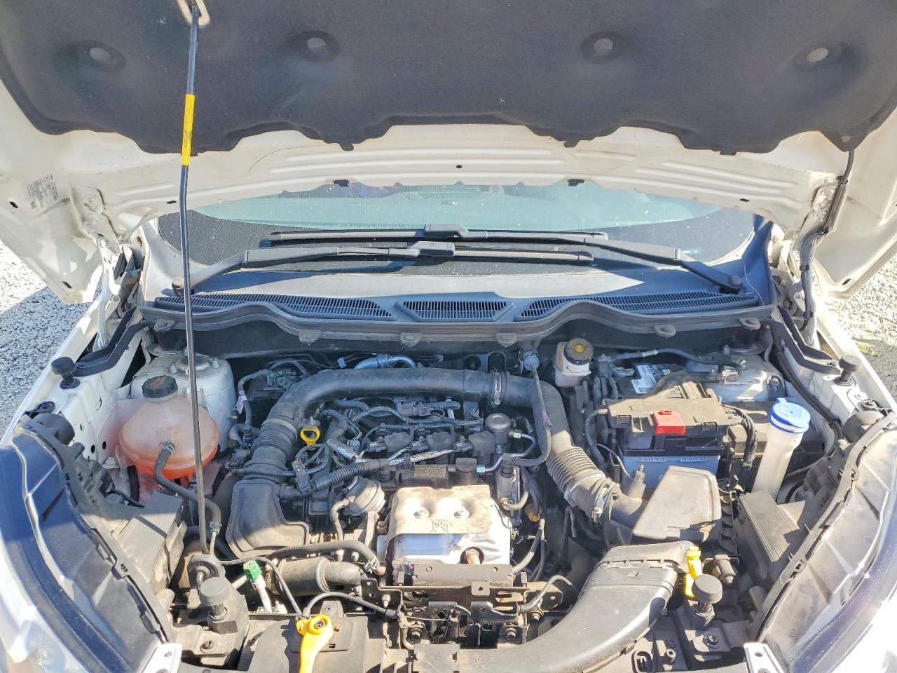 2018 Ford Ecosport S Белый vin: MAJ3P1RE4JC234998