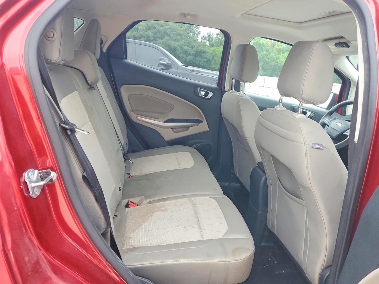 2018 Ford Ecosport Se Red vin: MAJ3P1TE1JC215012