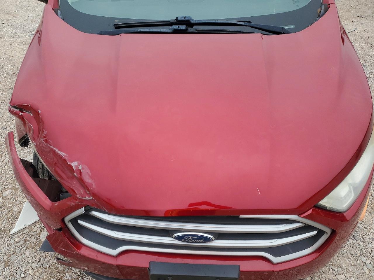 2018 Ford Ecosport Se Red vin: MAJ3P1TE1JC215012