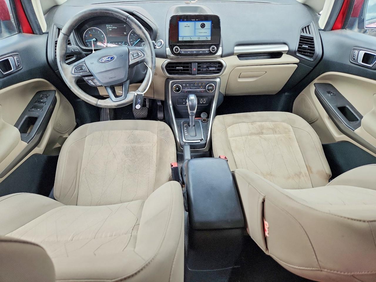 2018 Ford Ecosport Se Red vin: MAJ3P1TE1JC215012