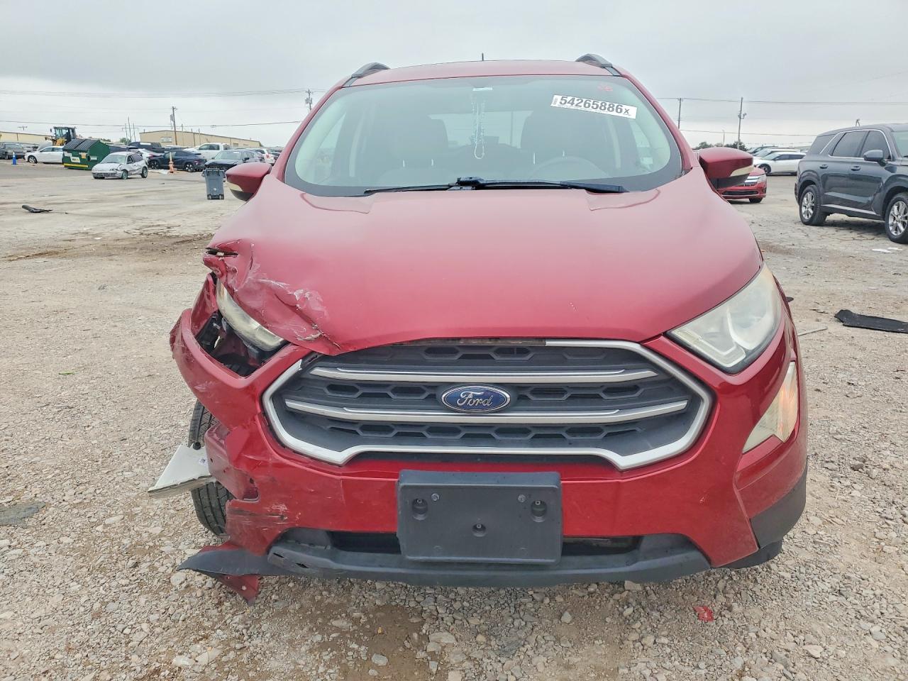 2018 Ford Ecosport Se Red vin: MAJ3P1TE1JC215012