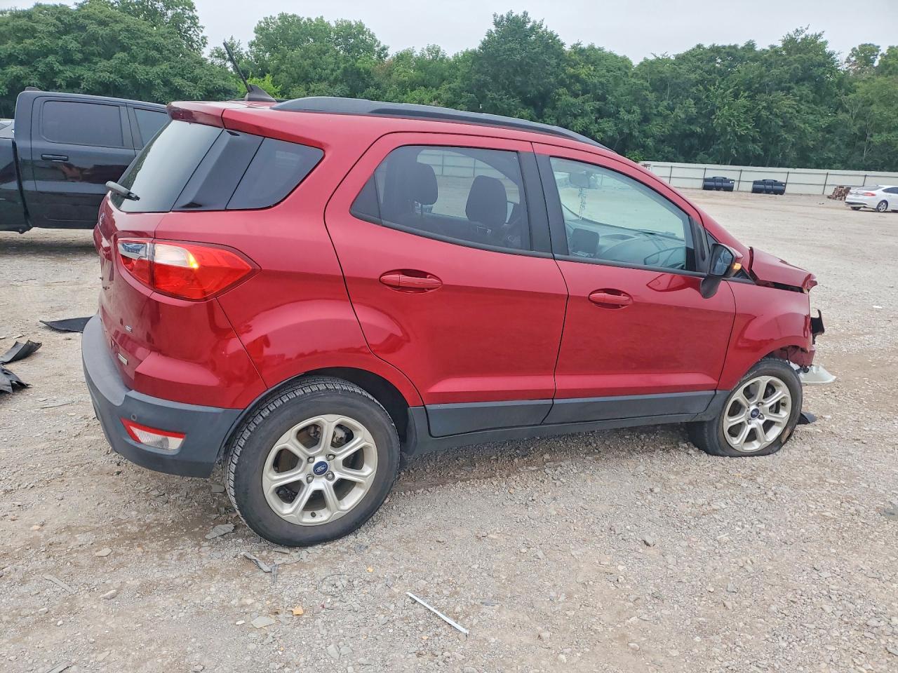 2018 Ford Ecosport Se Red vin: MAJ3P1TE1JC215012