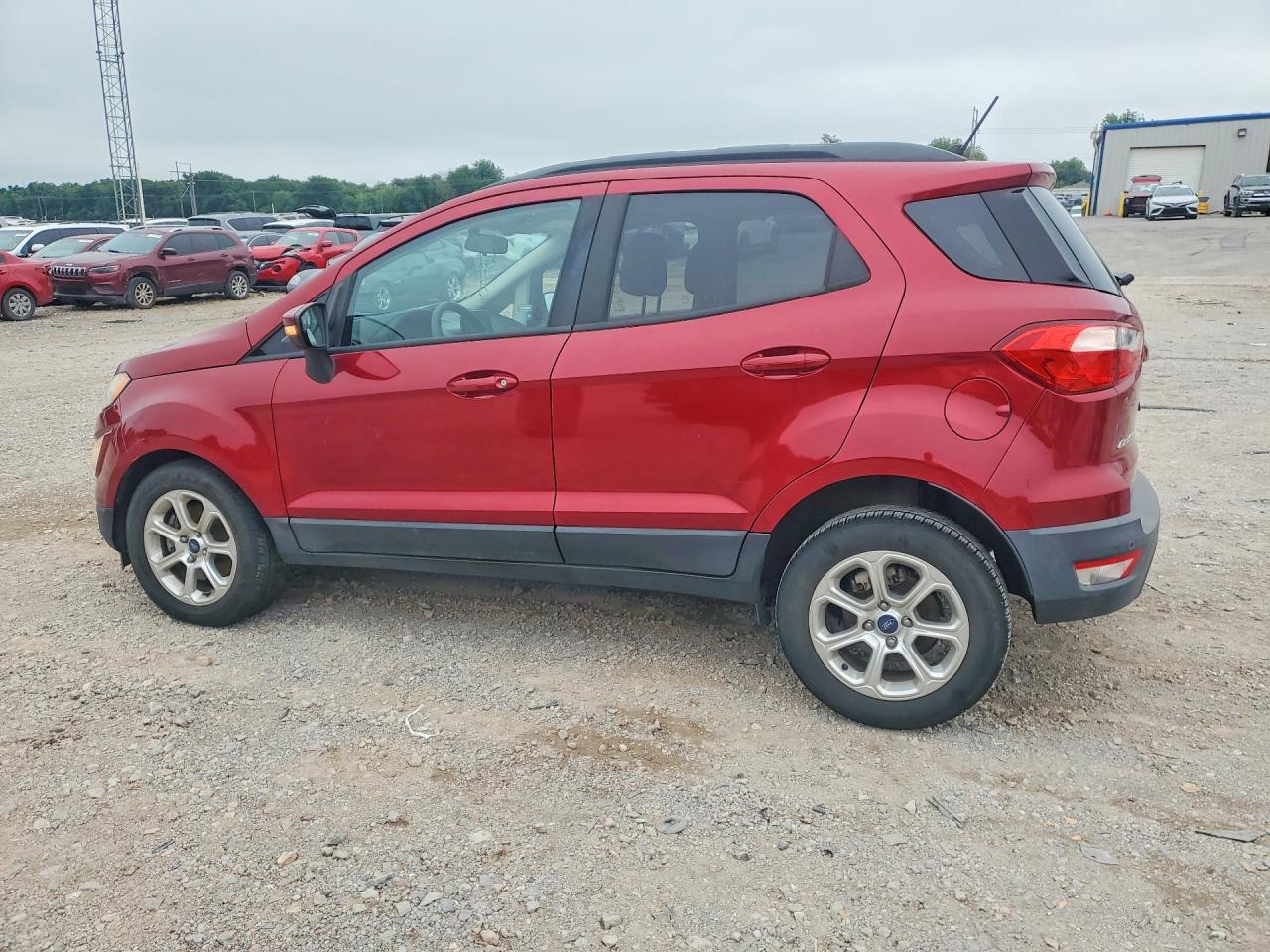 2018 Ford Ecosport Se Red vin: MAJ3P1TE1JC215012