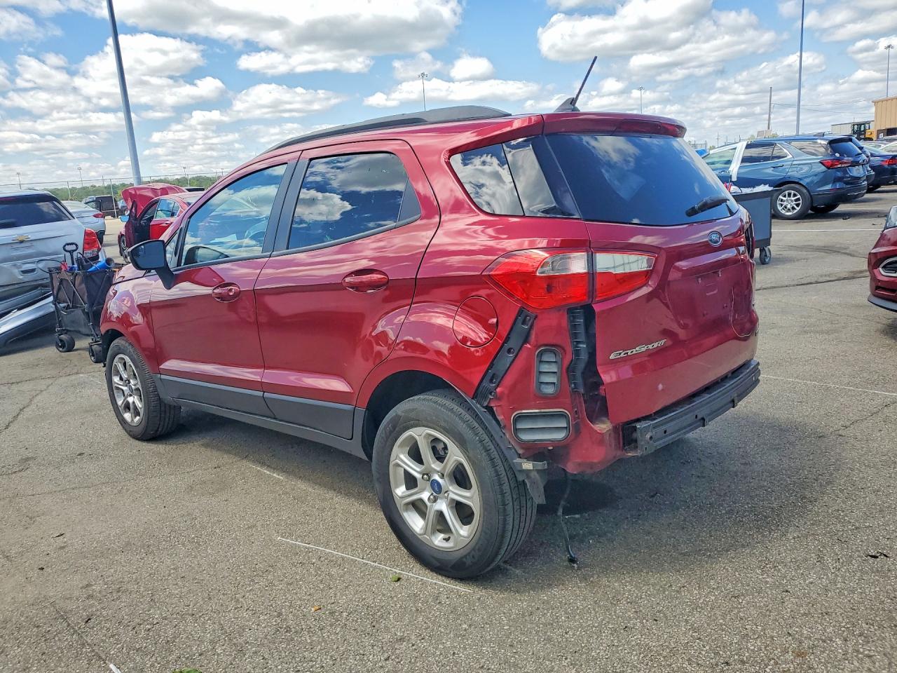 2018 Ford Ecosport Se Red vin: MAJ3P1TE2JC190248