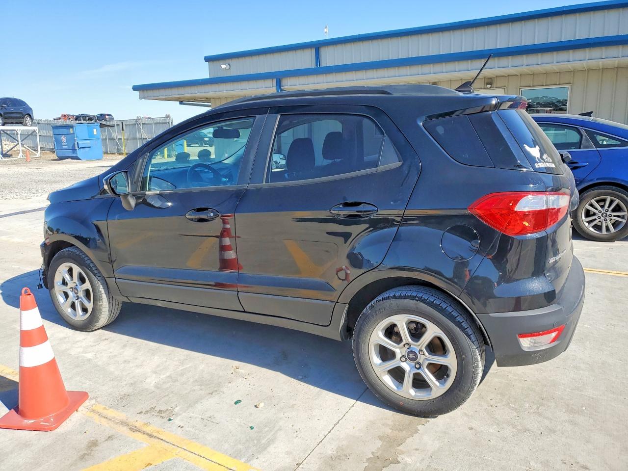2018 Ford Ecosport Se Black vin: MAJ3P1TE3JC229865