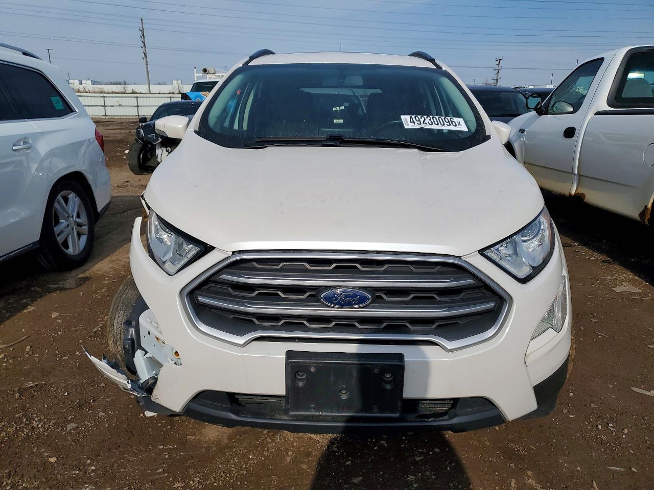 2018 Ford Ecosport Se White vin: MAJ3P1TE7JC168763