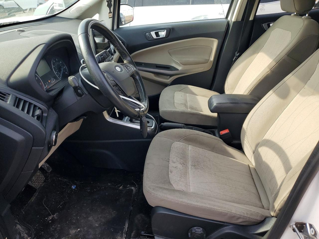 2018 Ford Ecosport Se White vin: MAJ3P1TE7JC168763
