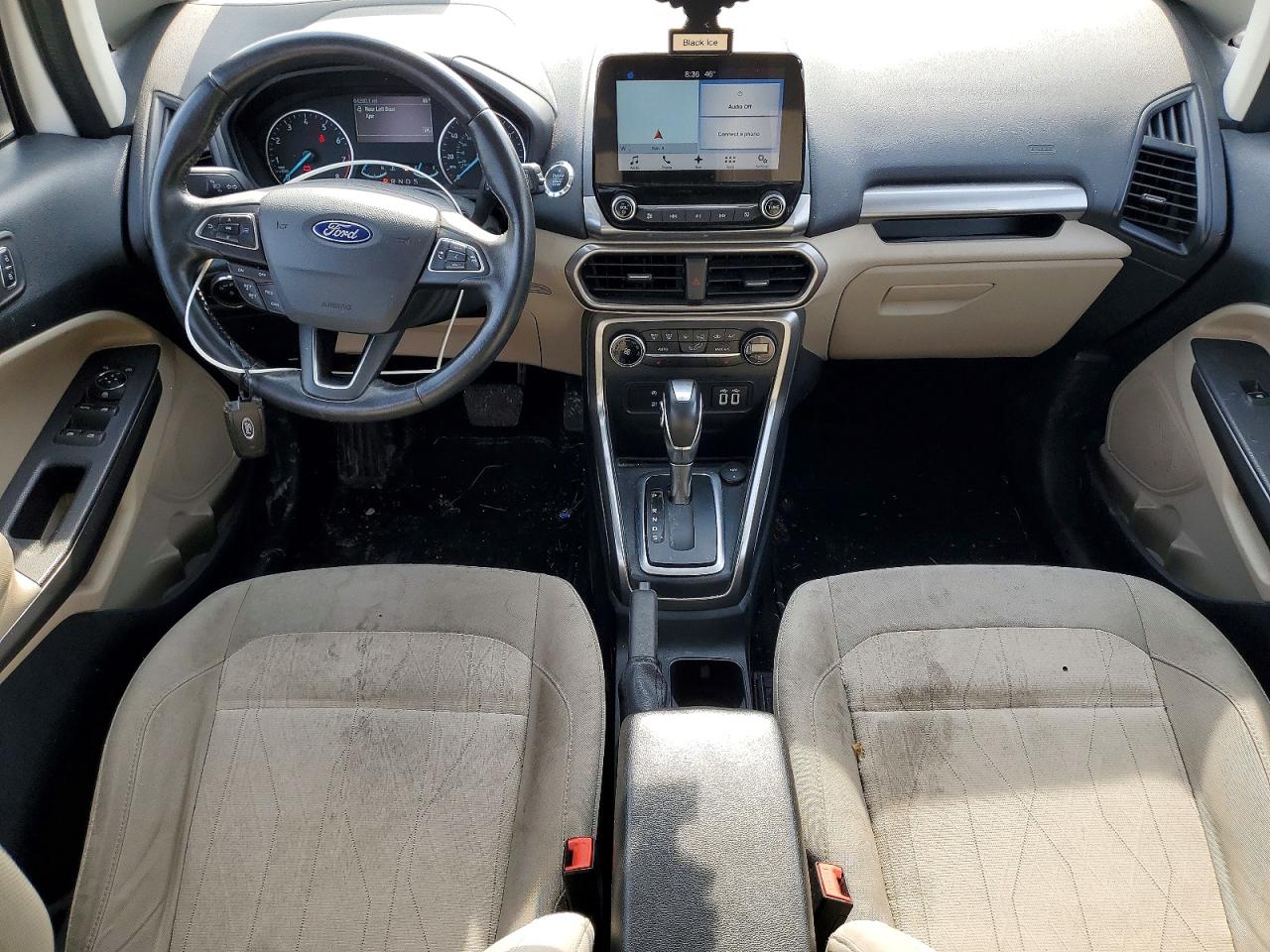 2018 Ford Ecosport Se White vin: MAJ3P1TE7JC168763