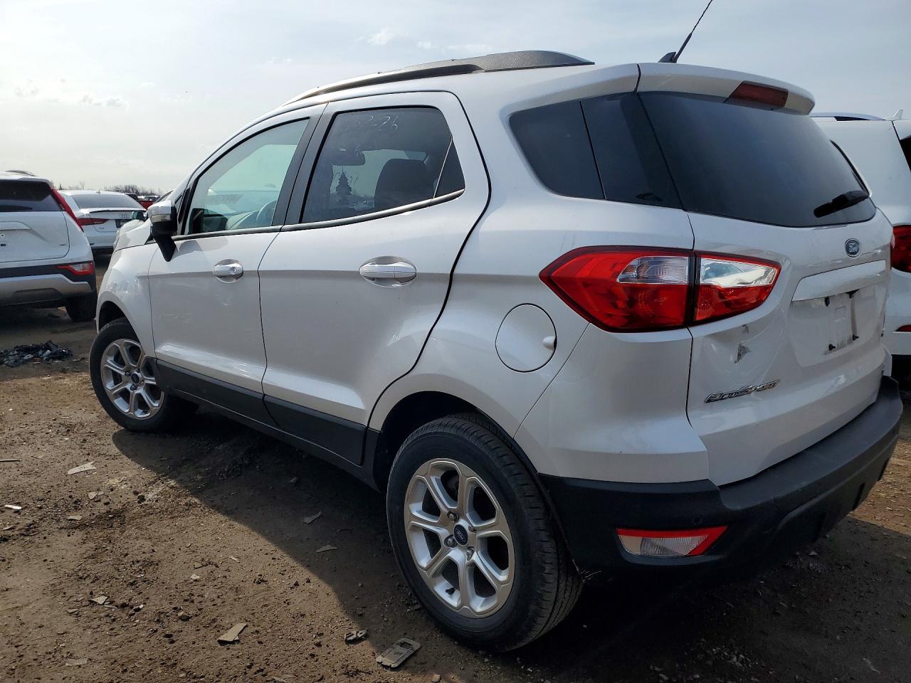 2018 Ford Ecosport Se White vin: MAJ3P1TE7JC168763