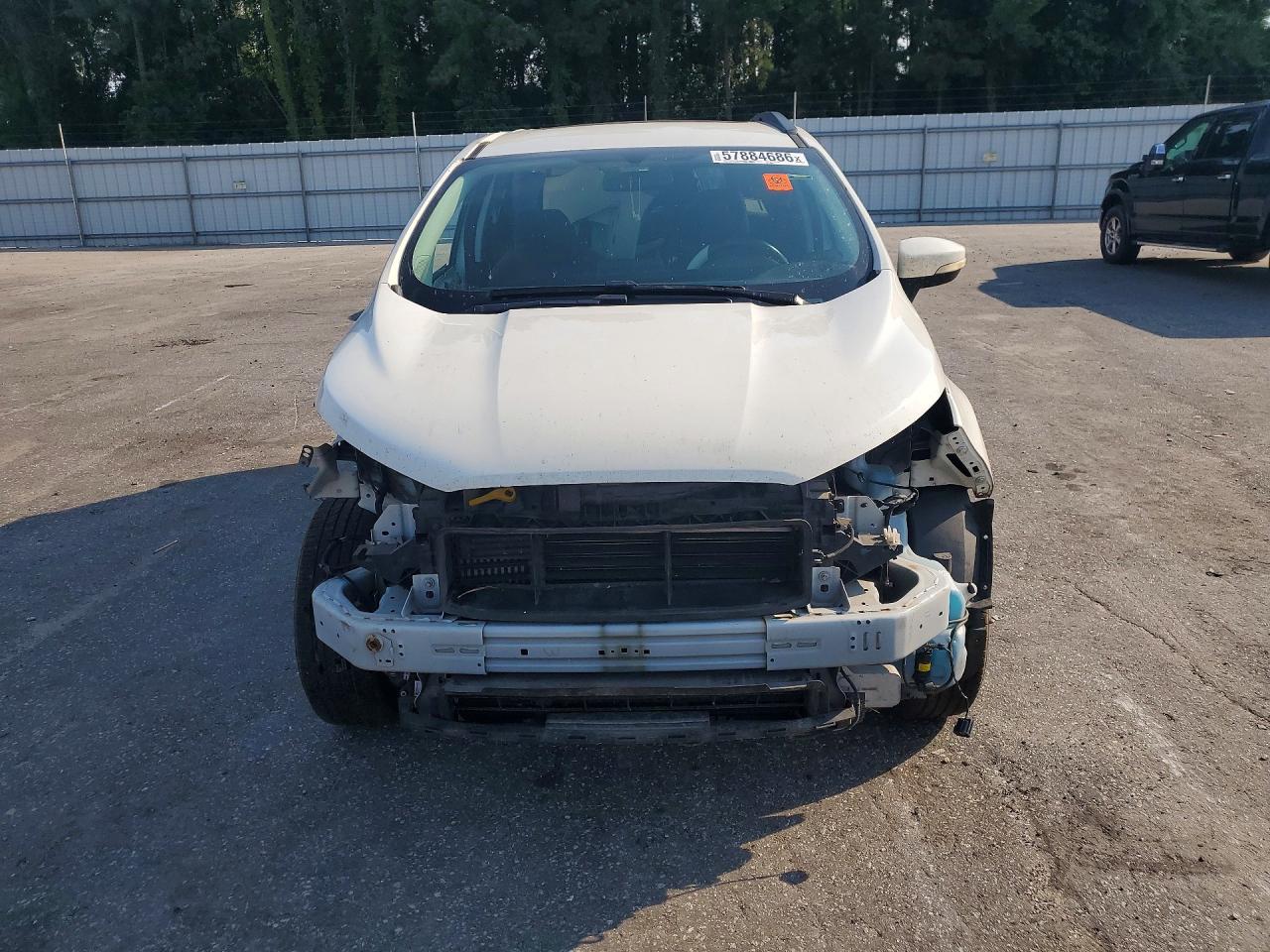 2018 Ford Ecosport Se White vin: MAJ3P1TE7JC184462