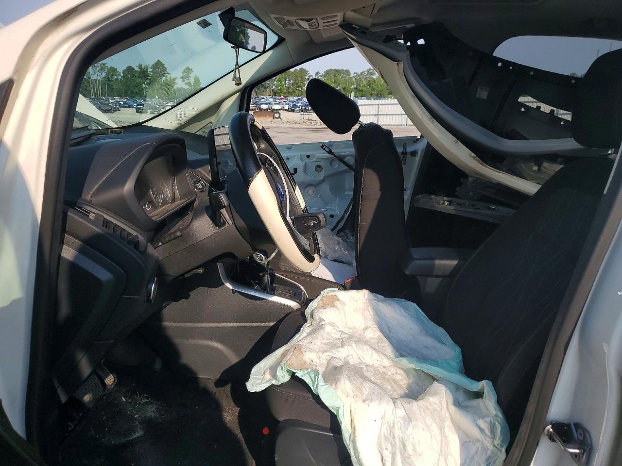 2018 Ford Ecosport Se White vin: MAJ3P1TE7JC184462