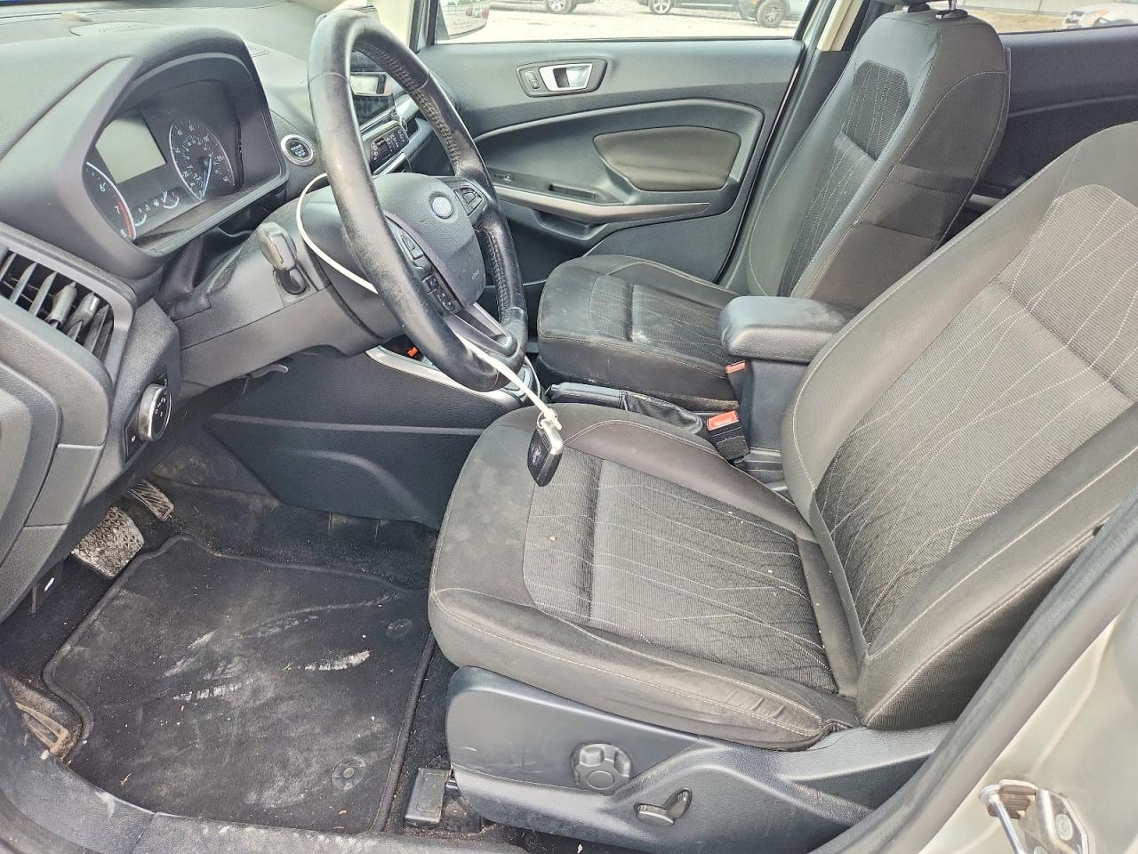 2018 Ford Ecosport Se Silver vin: MAJ3P1TEXJC182799
