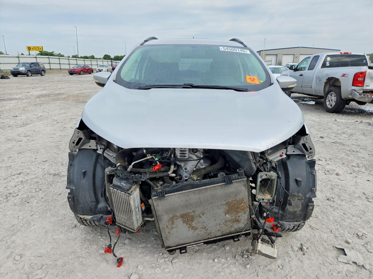 2018 Ford Ecosport Se Silver vin: MAJ3P1TEXJC182799