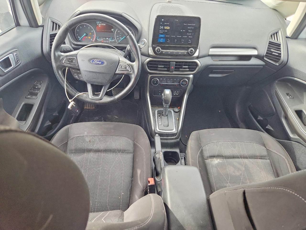 2018 Ford Ecosport Se Silver vin: MAJ3P1TEXJC182799