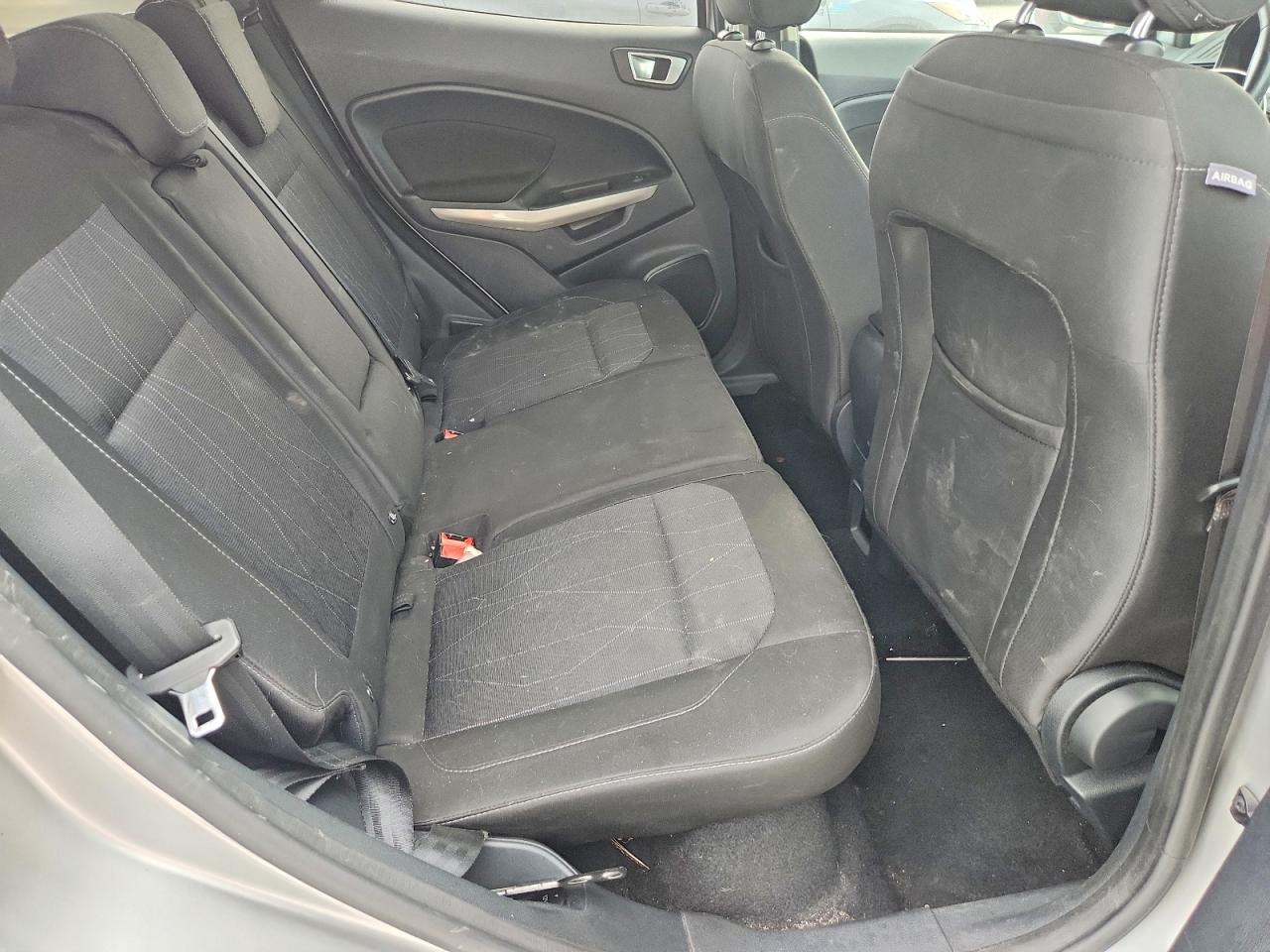 2018 Ford Ecosport Se Silver vin: MAJ3P1TEXJC182799