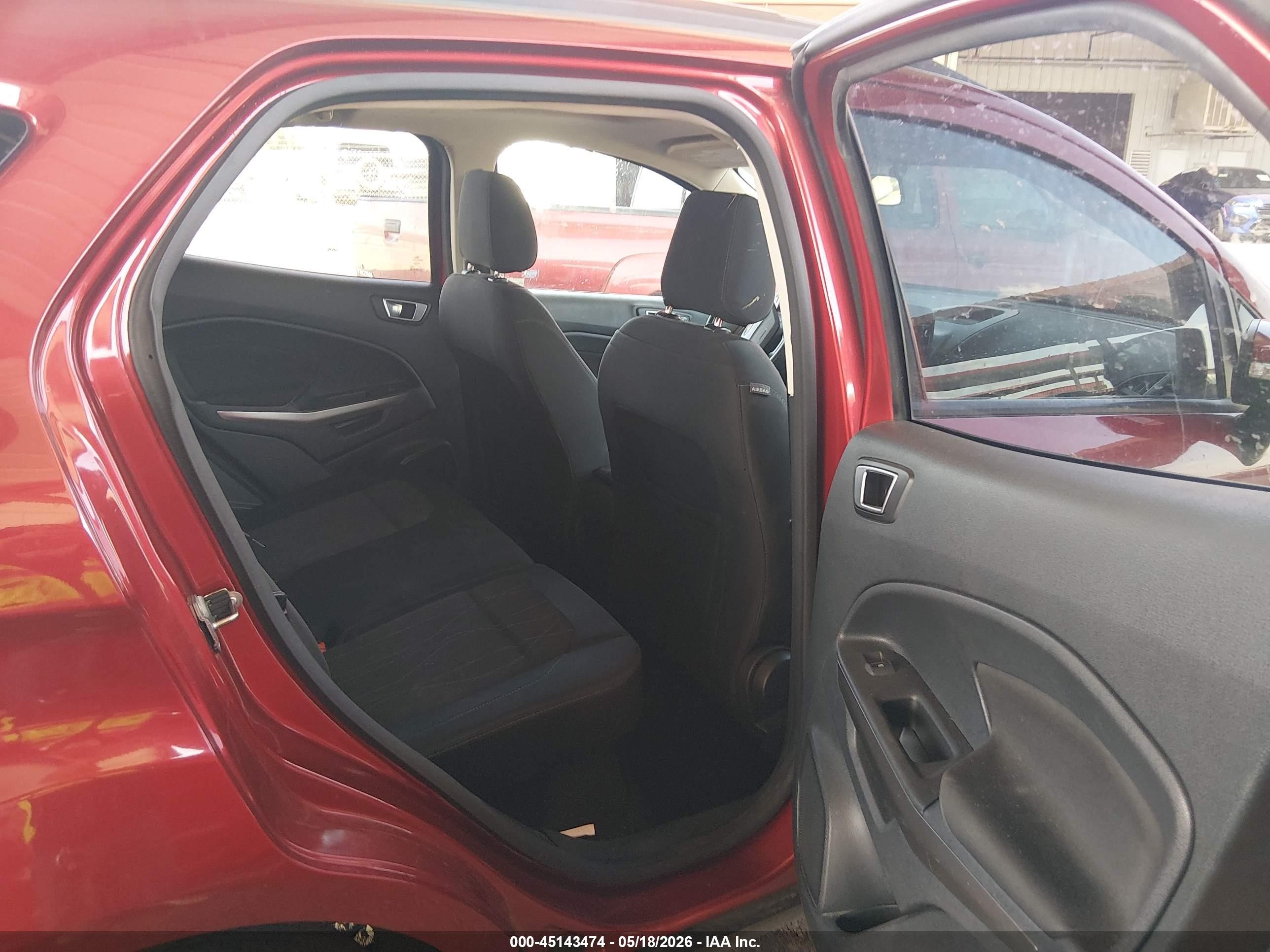 2018 Ford Ecosport Se Red vin: MAJ3P1TEXJC209354