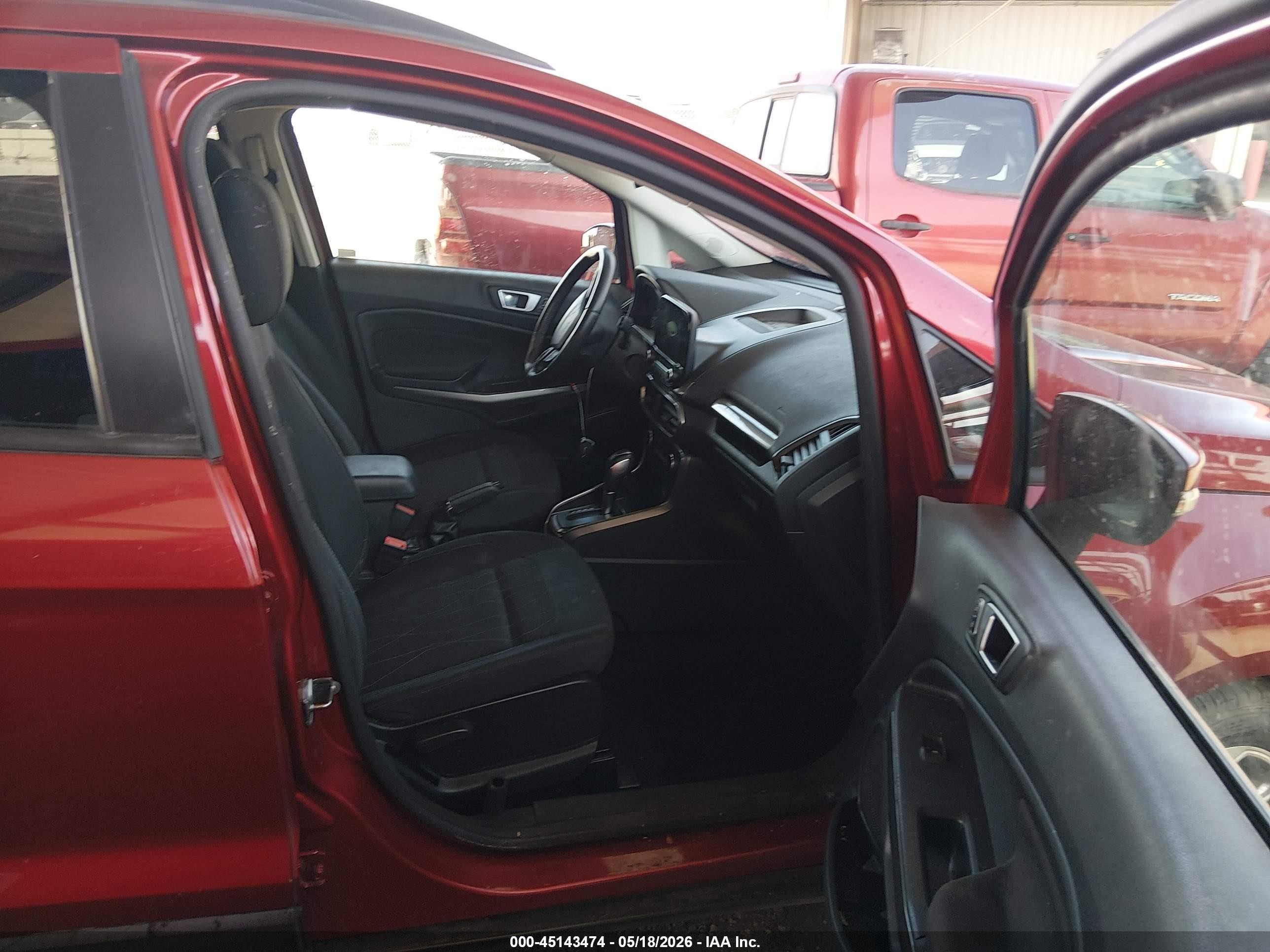 2018 Ford Ecosport Se Red vin: MAJ3P1TEXJC209354
