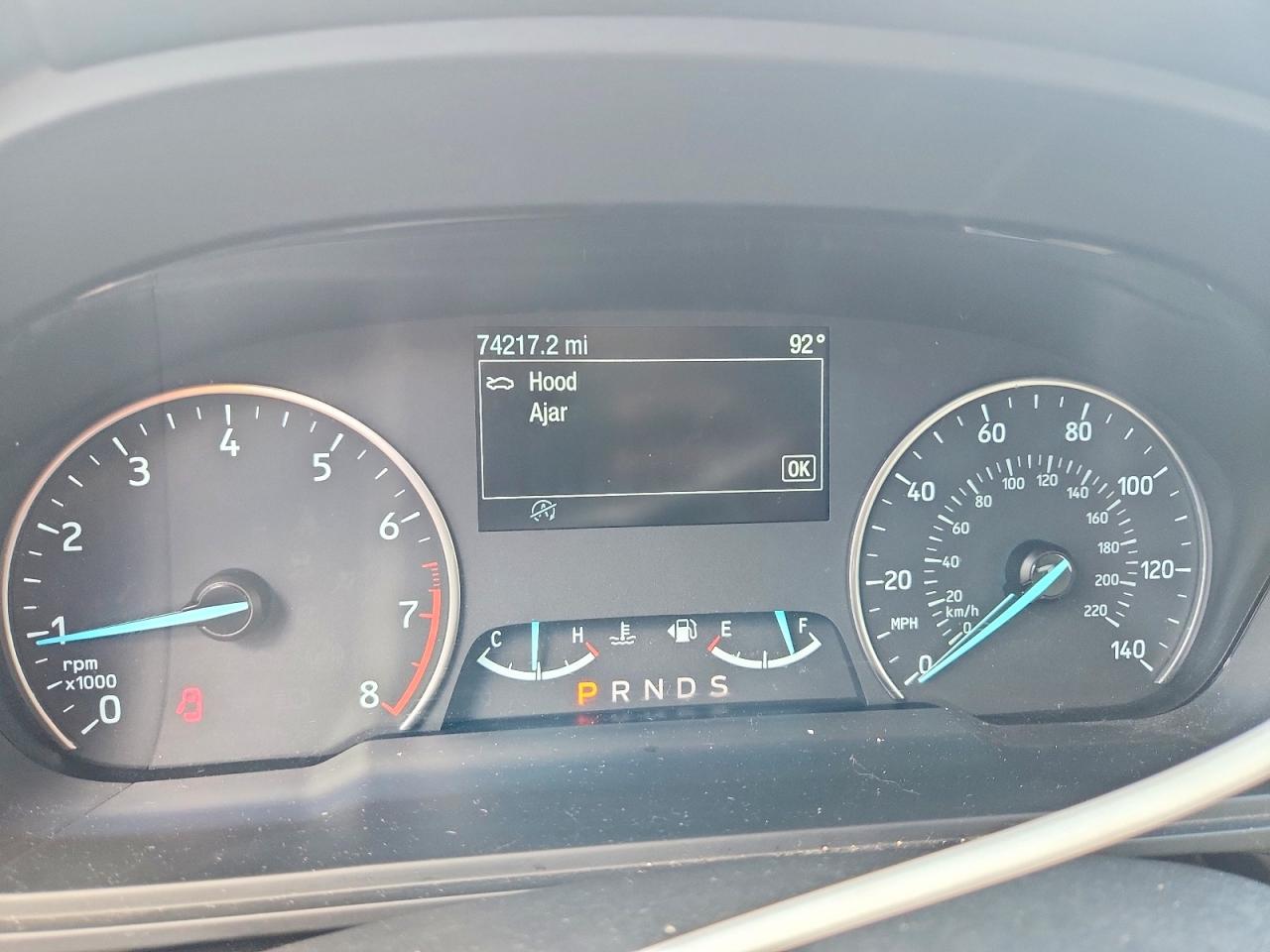 2018 Ford Ecosport Titanium White vin: MAJ3P1VE0JC176507