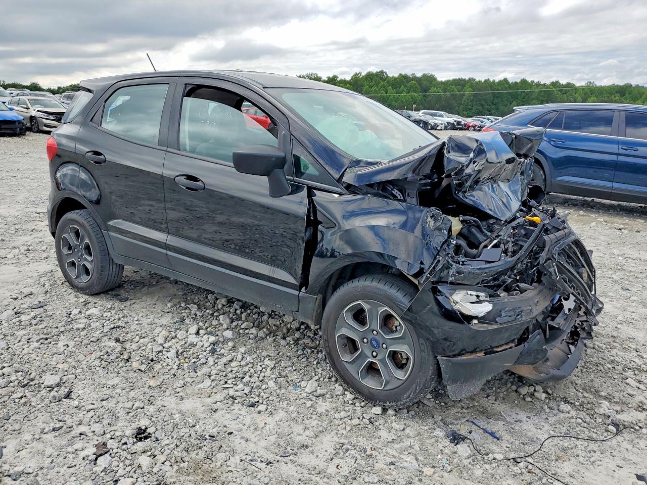 2020 Ford Ecosport S Black vin: MAJ3S2FE0LC342367