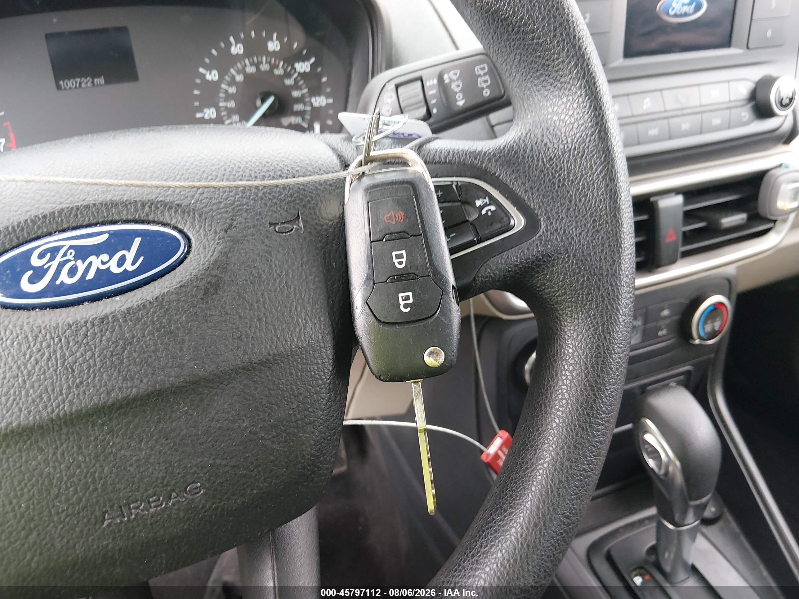 2020 Ford Ecosport S Белый vin: MAJ3S2FE2LC324047