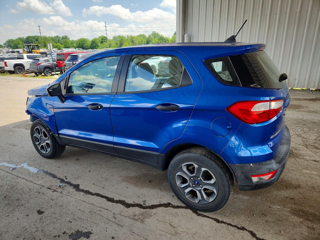 2021 Ford Ecosport S Blue vin: MAJ3S2FE3MC426670