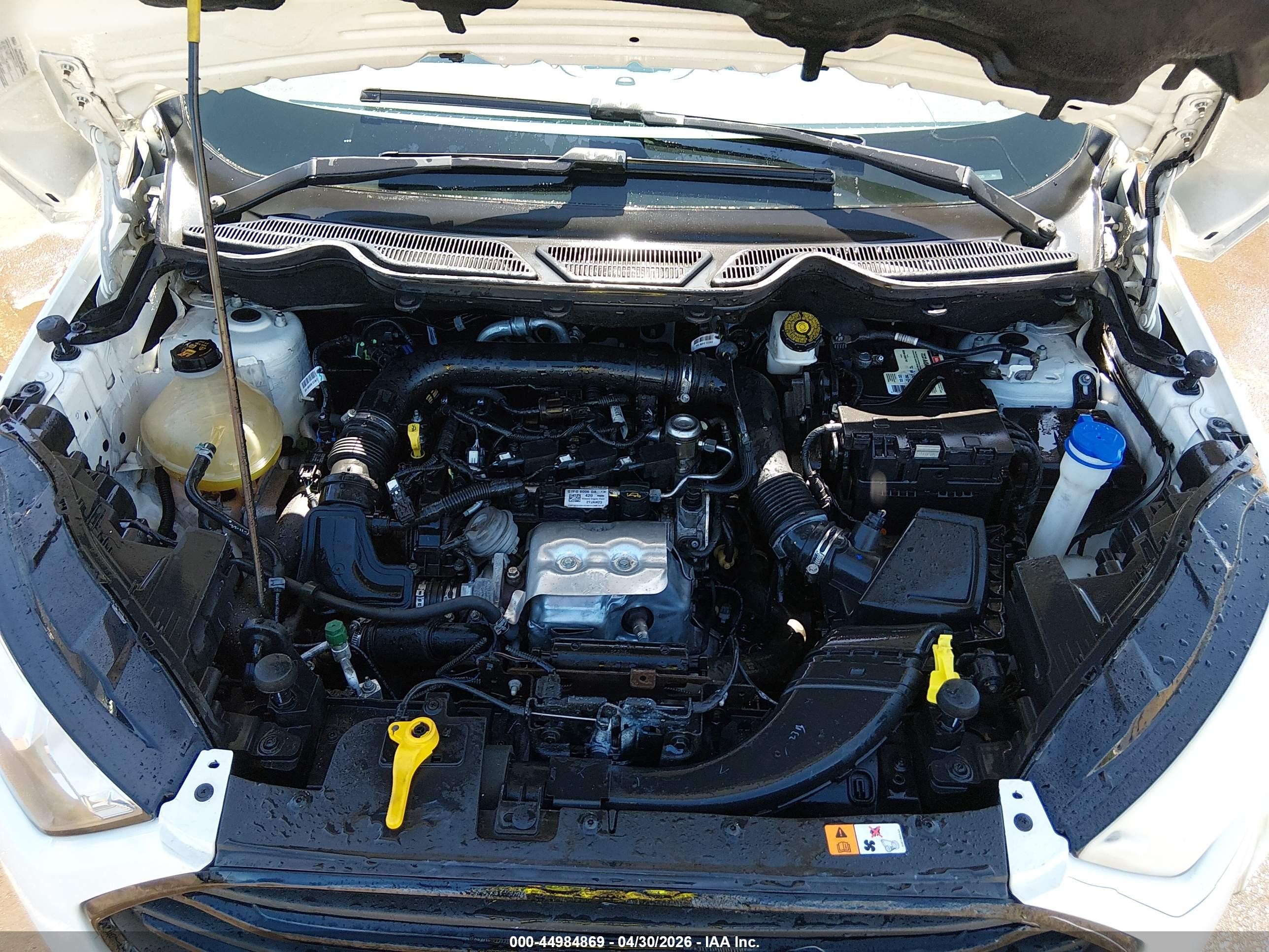 2020 Ford Ecosport S Белый vin: MAJ3S2FE4LC377235