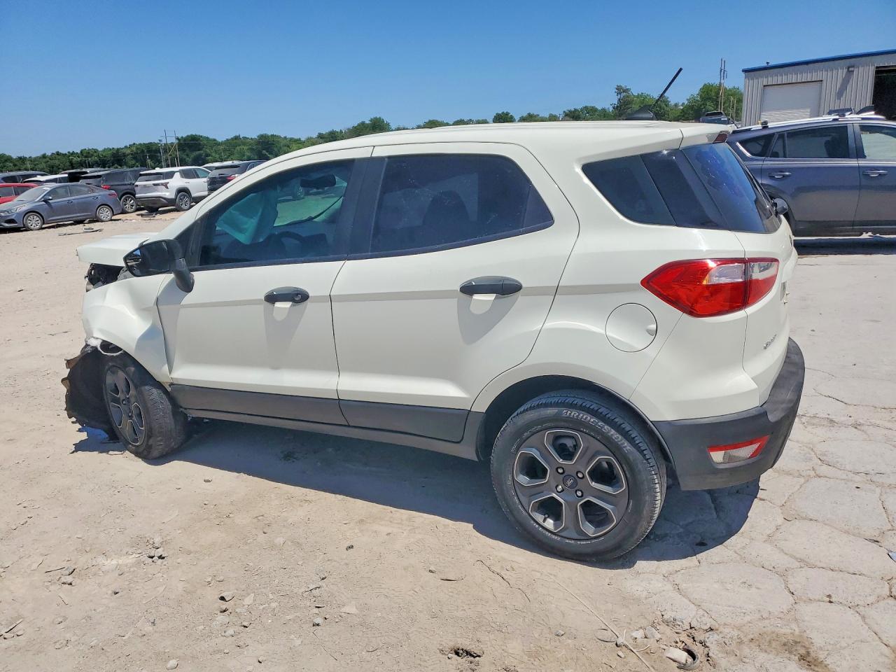 2021 Ford Ecosport S White vin: MAJ3S2FE4MC397146