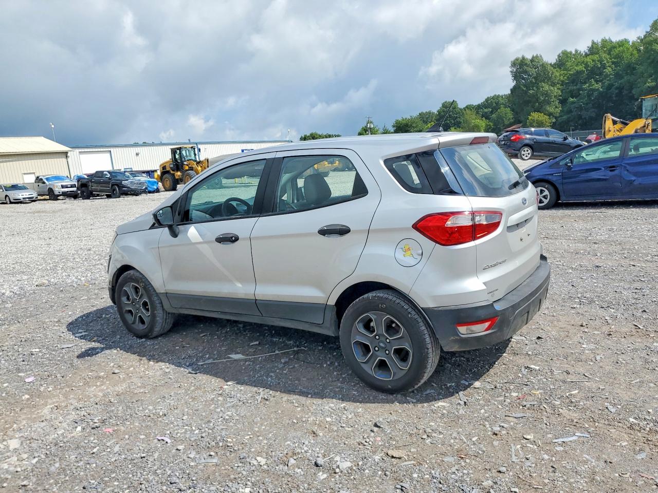 2021 Ford Ecosport S Silver vin: MAJ3S2FE4MC449178