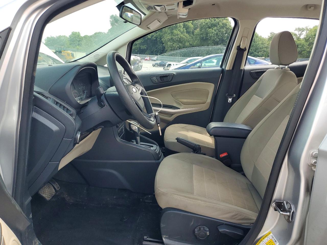 2021 Ford Ecosport S Silver vin: MAJ3S2FE4MC449178