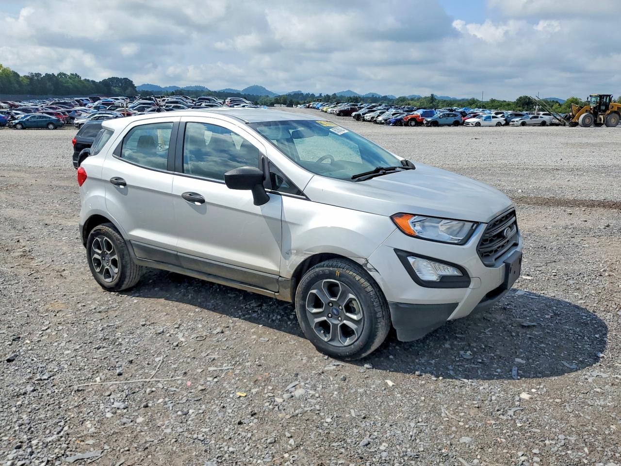 2021 Ford Ecosport S Silver vin: MAJ3S2FE4MC449178