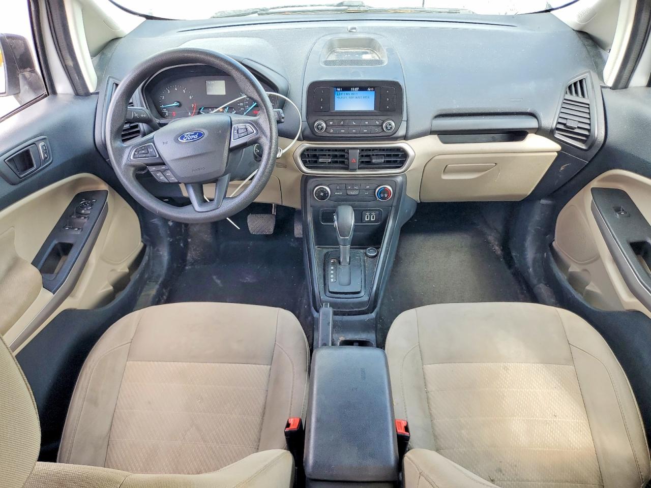 2021 Ford Ecosport S Silver vin: MAJ3S2FE4MC449178