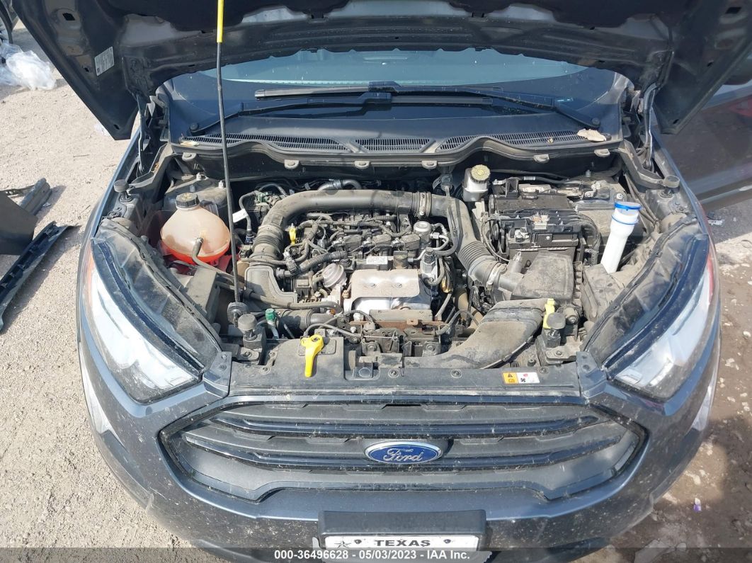 2020 Ford Ecosport S Gray vin: MAJ3S2FE5LC394805
