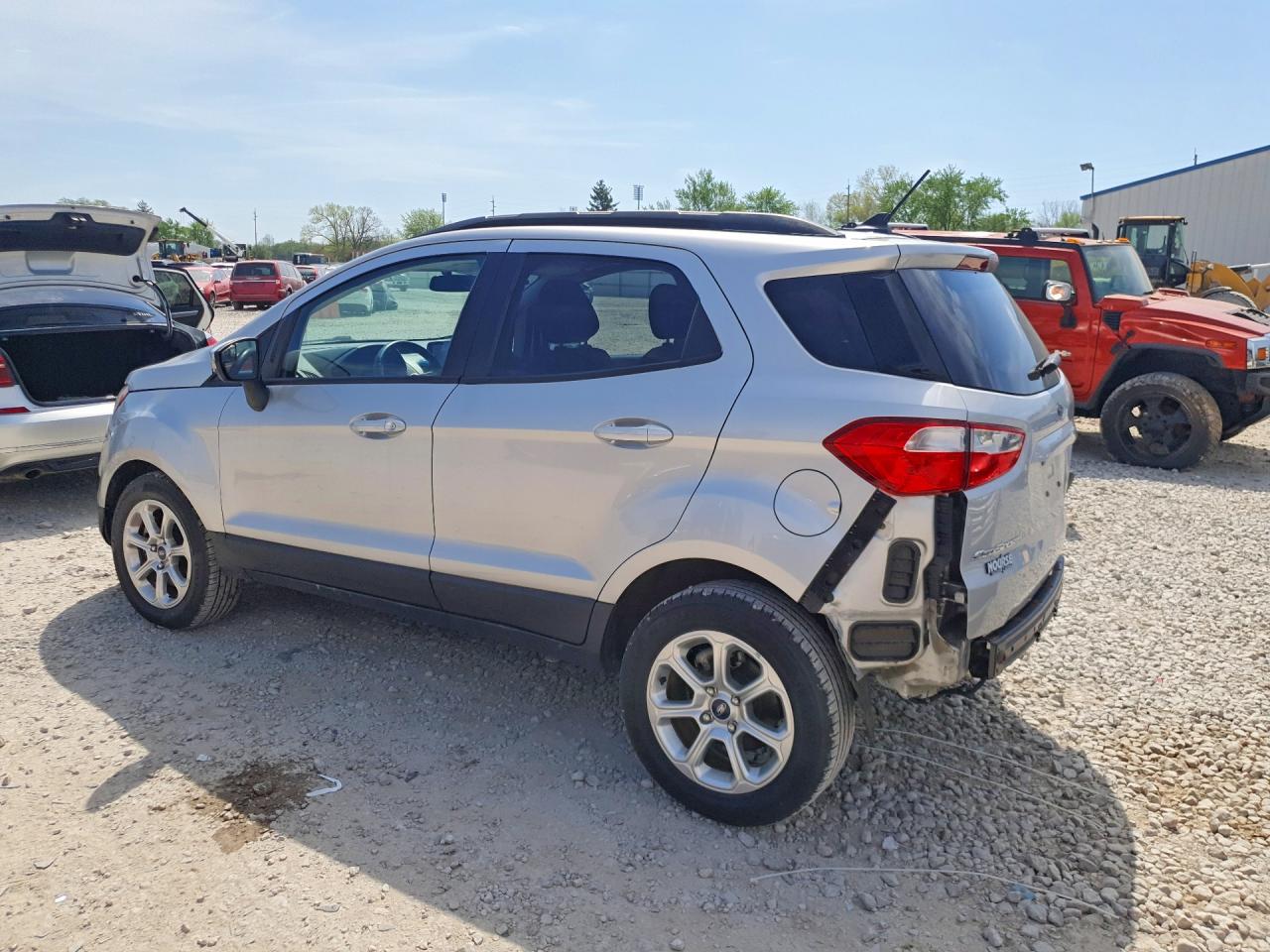2020 Ford Ecosport Se Silver vin: MAJ3S2GE0LC320061
