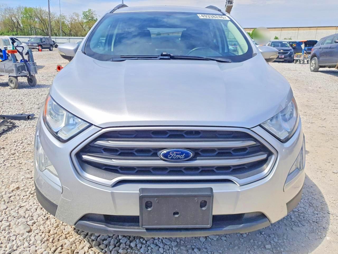 2020 Ford Ecosport Se Silver vin: MAJ3S2GE0LC320061