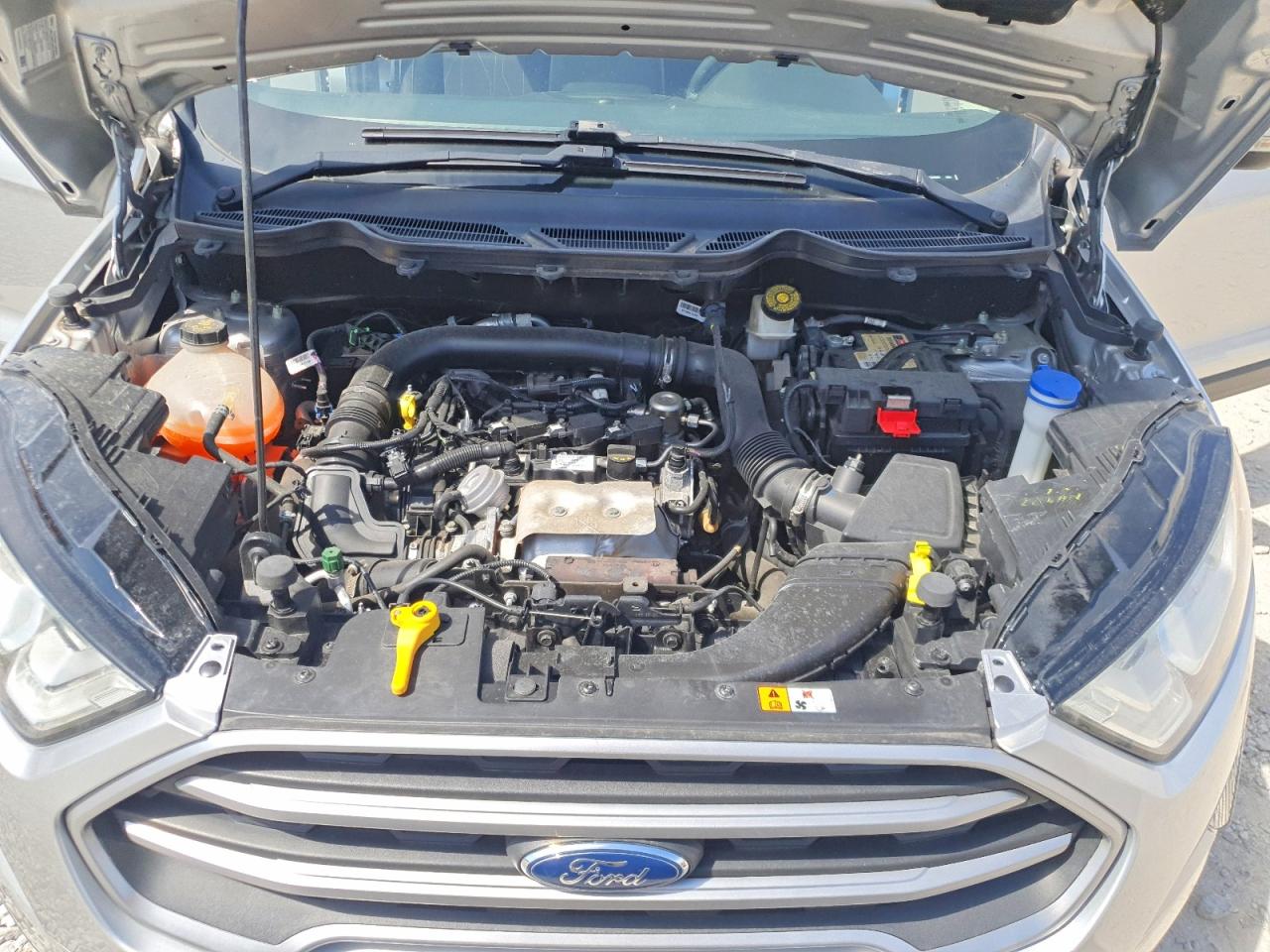 2020 Ford Ecosport Se Silver vin: MAJ3S2GE0LC320061