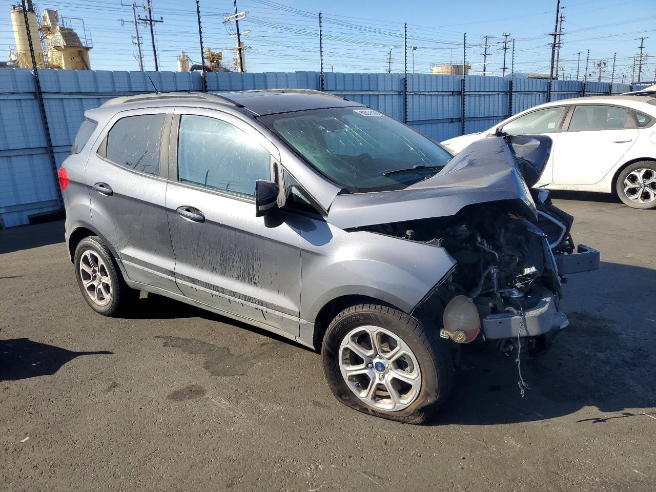 2020 Ford Ecosport Se Gray vin: MAJ3S2GE0LC390790