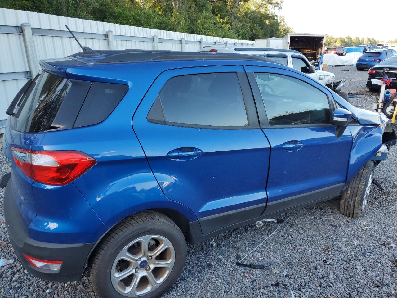 2021 Ford Ecosport Se Blue vin: MAJ3S2GE0MC437219