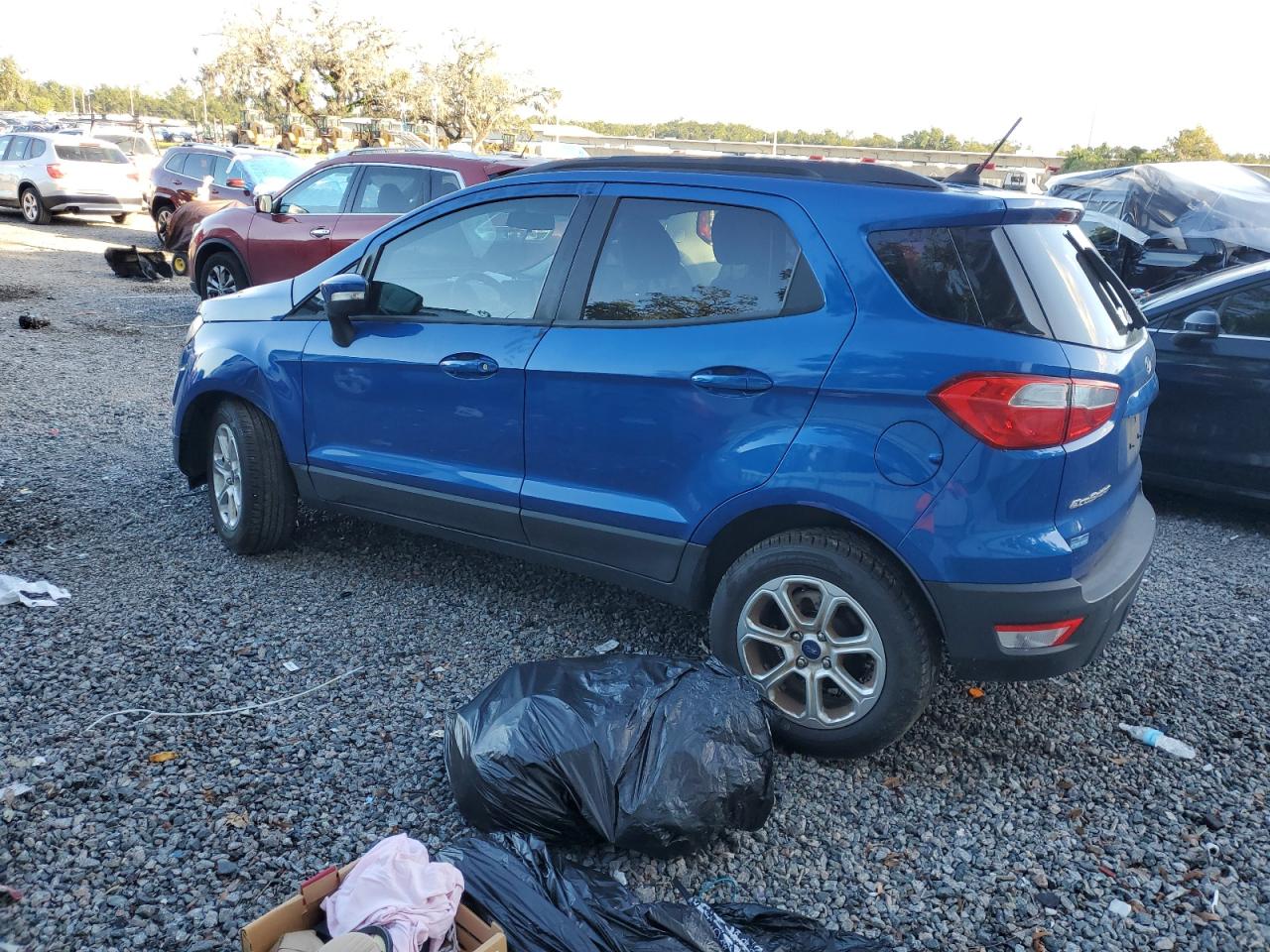 2021 Ford Ecosport Se Blue vin: MAJ3S2GE0MC437219