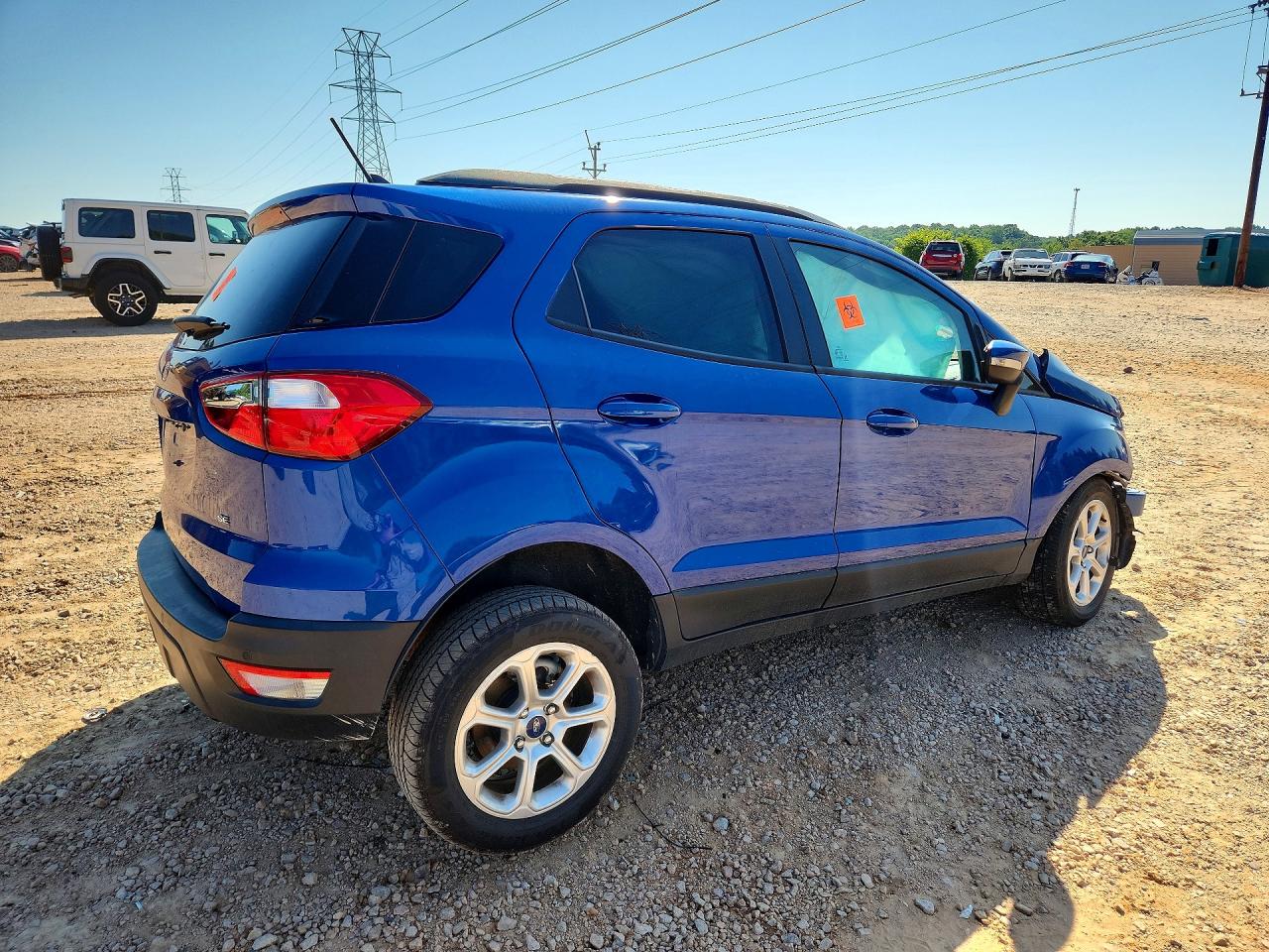 2021 Ford Ecosport Se Синий vin: MAJ3S2GE0MC449192