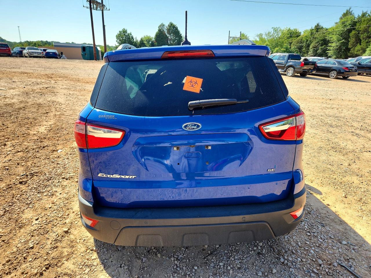 2021 Ford Ecosport Se Синий vin: MAJ3S2GE0MC449192