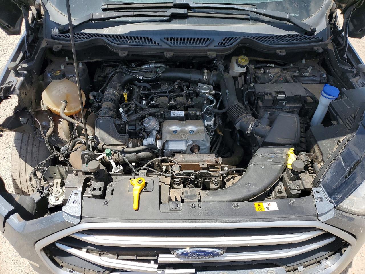 2021 Ford Ecosport Se Gray vin: MAJ3S2GE3MC439739