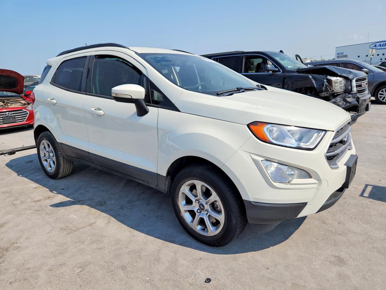 2021 Ford Ecosport Se White vin: MAJ3S2GE3MC452376