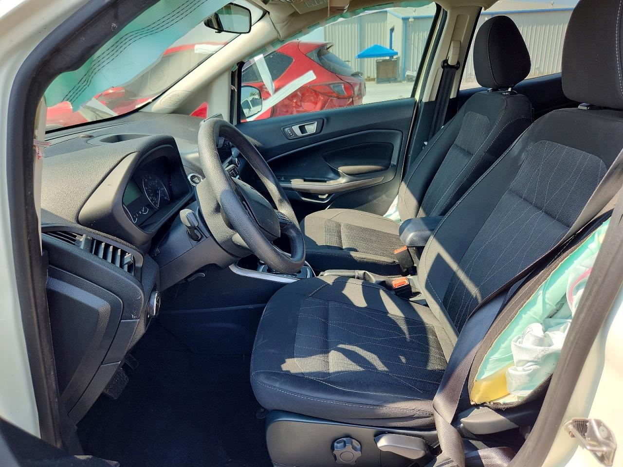 2021 Ford Ecosport Se White vin: MAJ3S2GE3MC452376