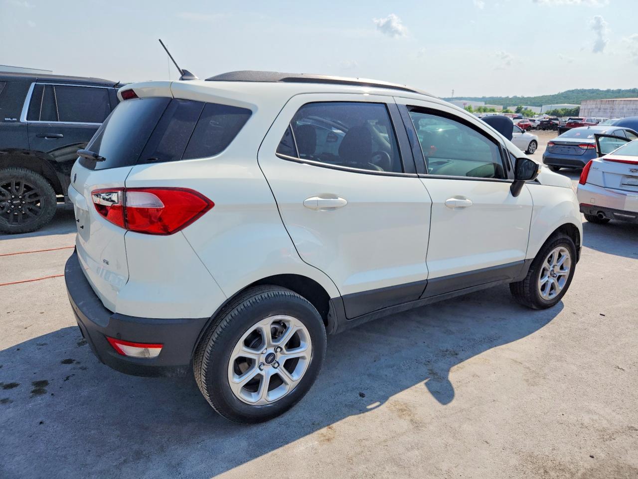 2021 Ford Ecosport Se White vin: MAJ3S2GE3MC452376