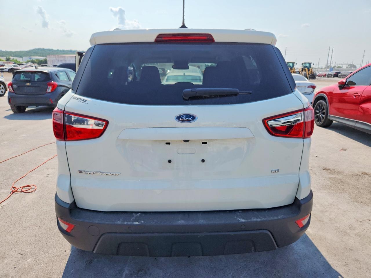 2021 Ford Ecosport Se White vin: MAJ3S2GE3MC452376