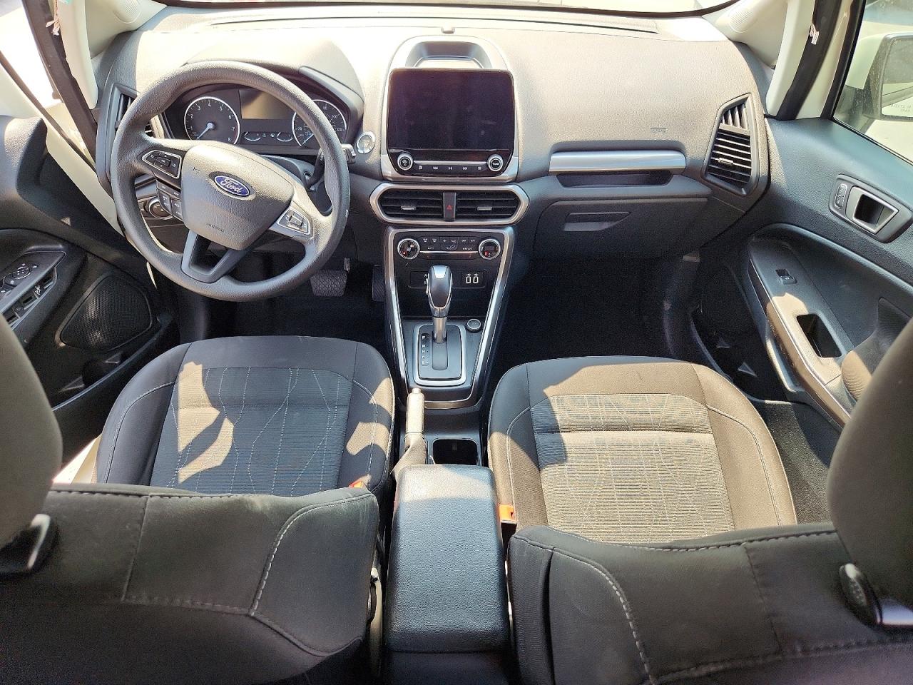 2021 Ford Ecosport Se White vin: MAJ3S2GE3MC452376