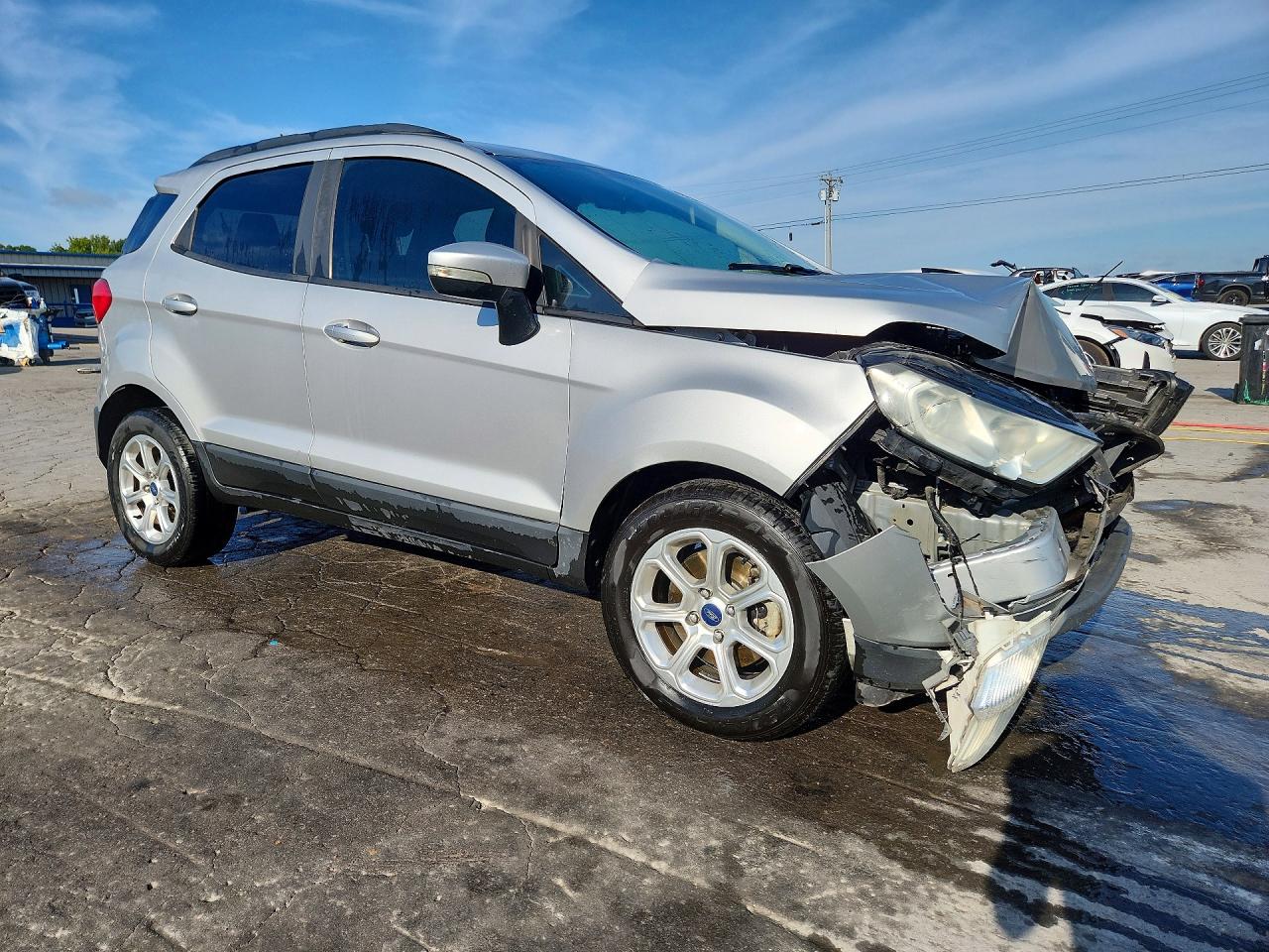 2019 Ford Ecosport Se Серебряный vin: MAJ3S2GE4KC282820